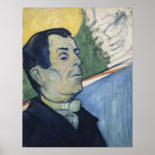 Gauguin - Porträt eines Mannes 1888 Poster