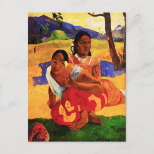 Gauguin Quand Obtenez-Vous Une Carte Postale Marié