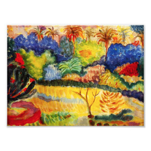 Gauguin Tahitian LandschaftsFoto-Druck Fotodruck