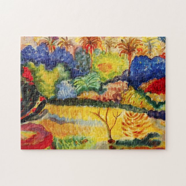 Gauguin Tahitian Landschaftspuzzlespiel (Horizontal)