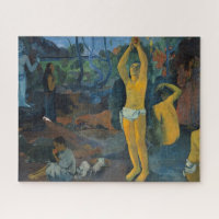Gauguin Tahitian Women Woher kommen wir?