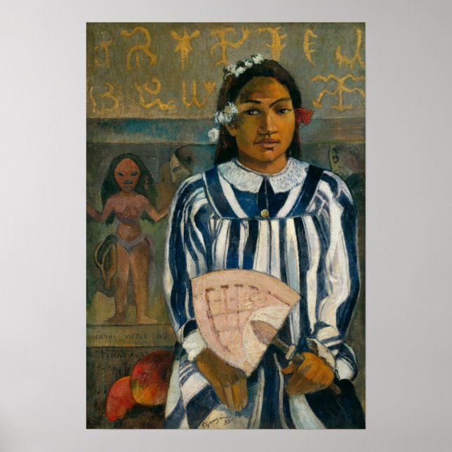 Gauguin - The Ancestors Of Tehamana 1893 Poster (Vorne)