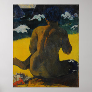 Gauguin - Vahine No Te Miti (Frau am Meer) 189 Poster