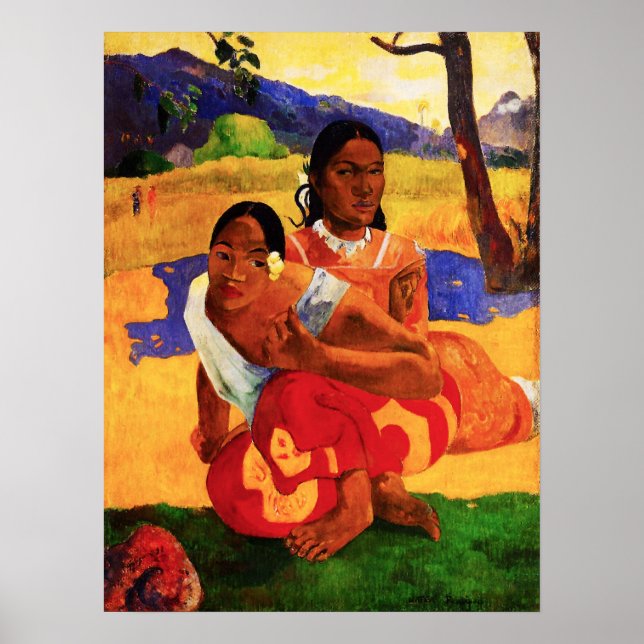 Gauguin, wann du heiraten willst poster (Vorne)