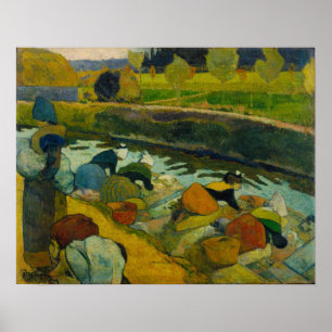 Gauguin - Wäscherinnen 1888 Poster