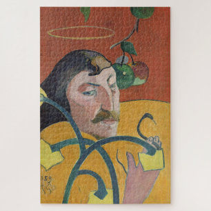 Gauguins Selbstportrait: Halo und Schlange