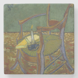 Gauguins Stuhl durch Vincent van Gogh Steinuntersetzer