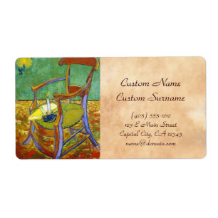 Gauguins Stuhl-Vincent van Gogh Malerei