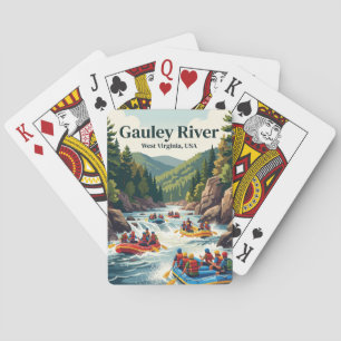 Gauley River, West Virginia, USA Spielkarten