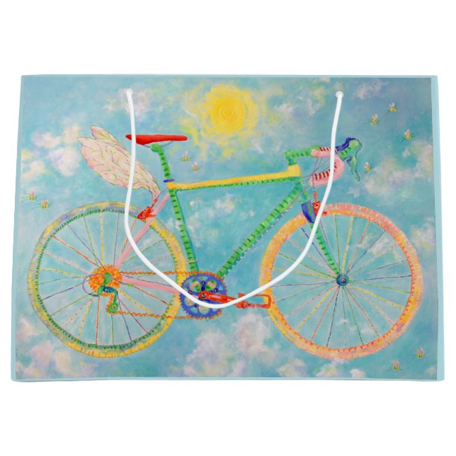 Gaurdian Bike Gift Bag Große Geschenktüte (Vorderseite)