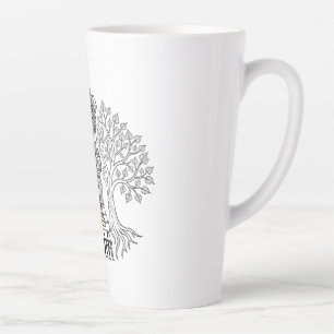 Gautam Buddh Dhamma Meditation Keramikbecher Fri Milchtasse