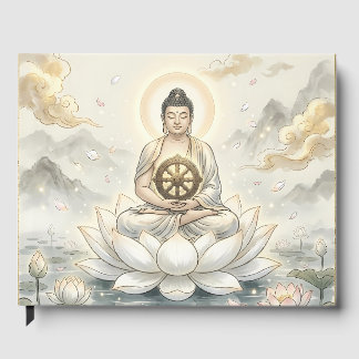 Gautam Buddh Meditation Art Gästebuch - Friedlich 