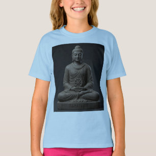 Gautam Buddh Meditatives Kinder-T-Shirt Dhamma-K T-Shirt
