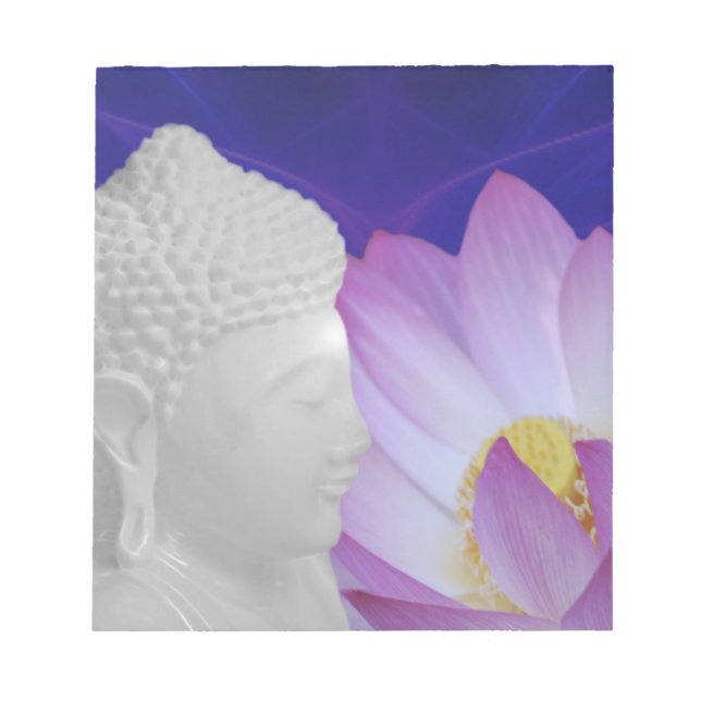Gautama Siddhartha Buddha Notizblock (Vorderseite)