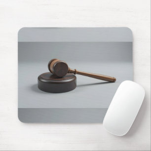 Gavel und Block Mousepad