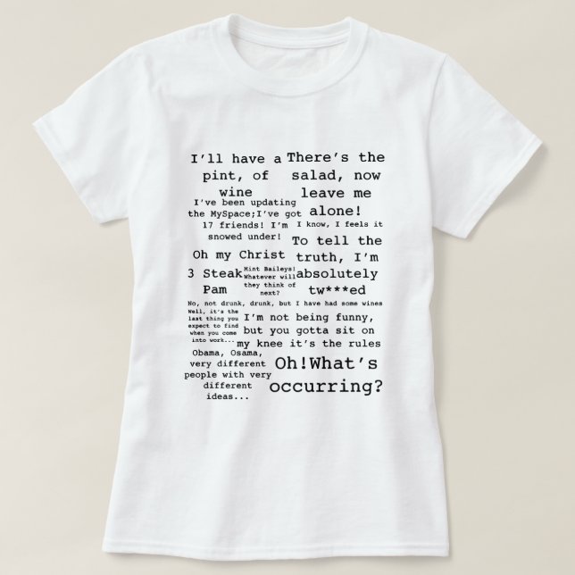 Gavin Art Stacey Geschenk für Weihnachten T-Shirt (Design vorne)