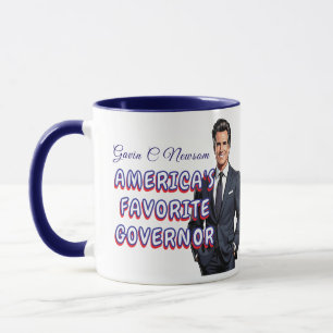Gavin C Newsom Amerikas Lieblingsgouverneur Tasse