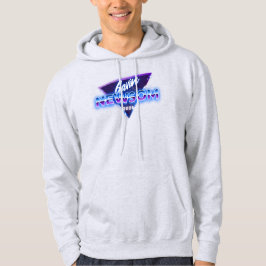 Gavin Newsom 2028 für Präsident Retro 80er Hoodie