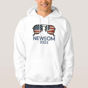 Gavin Newsom 2028 Für Präsident Sonnenbrille Hoodie