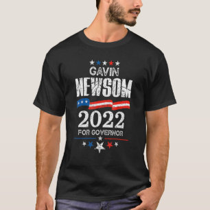 Gavin Newsom California Gouverneurswahl 2022 Dem T-Shirt