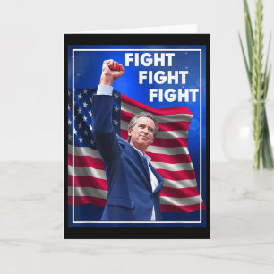 Gavin Newsom Fight Fight Fight, Lustig Sarkastisch Karte