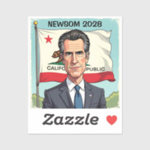 Gavin Newsom für den Präsidenten Politisch