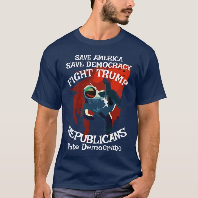 Gavin Newsom für Präsident POTUS Trump T-Shirt (Vorderseite)
