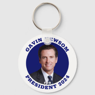 Gavin Newsom für Präsident Schlüsselanhänger