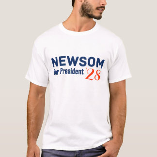Gavin Newsom Präsident 2028 T-Shirt