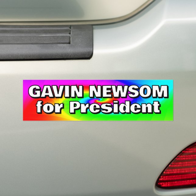 Gavin Newsom, Präsident Autoaufkleber (Auf Auto)