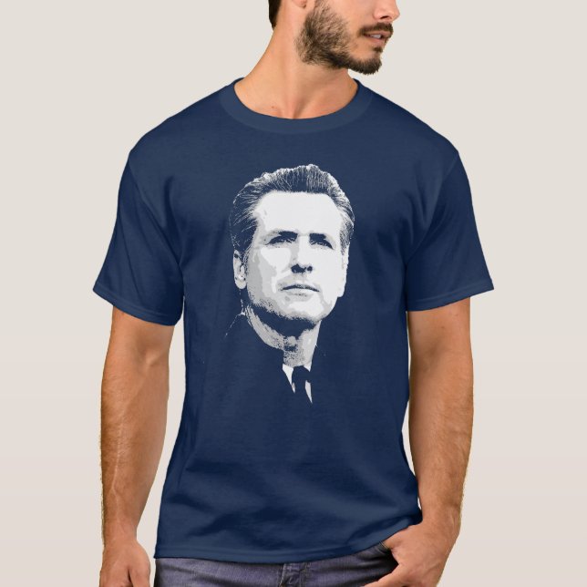 Gavin Newsom T-Shirt (Vorderseite)