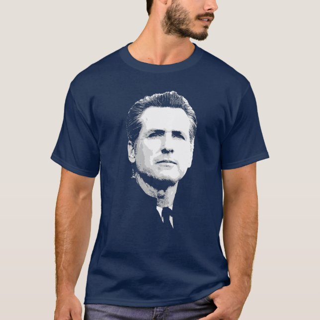 Gavin Newsom T-Shirt (Vorderseite)