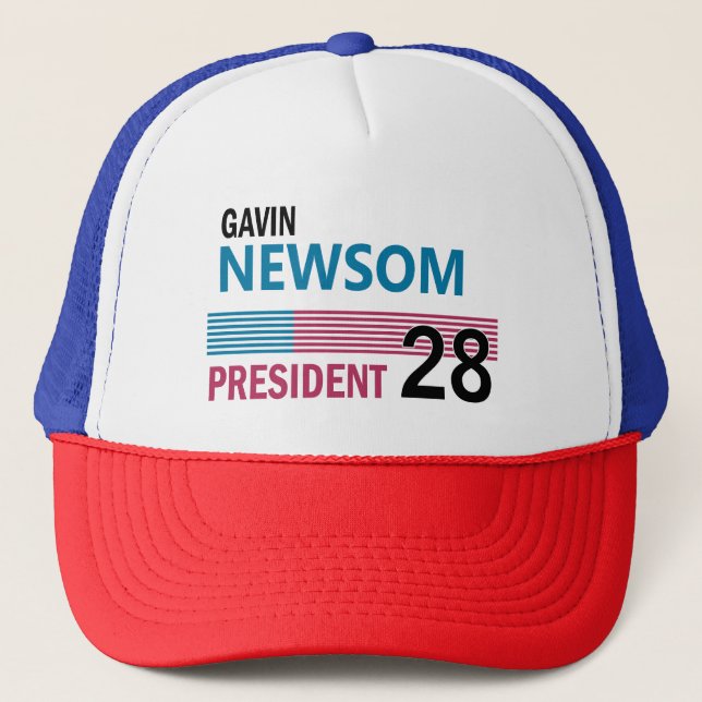 Gavin Newsom Truckerkappe (Vorderseite)