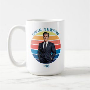 Gavin Newsom Vintag #48 Kaffeetasse