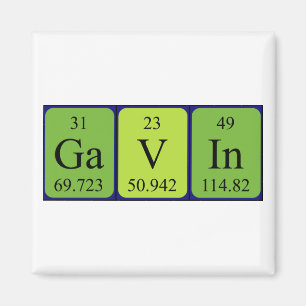 Gavin Periodenmagnet Magnet