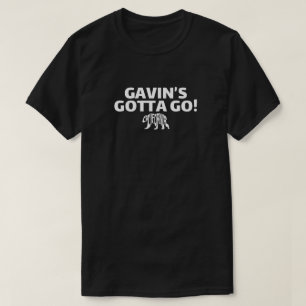 GAVIN'S GOTTA GO CALI PORTE UN T-shirt foncé