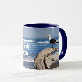 Gaviota frente al mar tasse