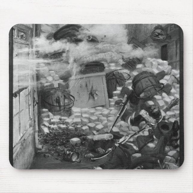 Gavroche, das Patronen sammelt Mousepad (Vorne)