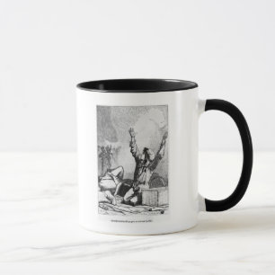Gavroche war, um gefallen nur wieder zu steigen tasse