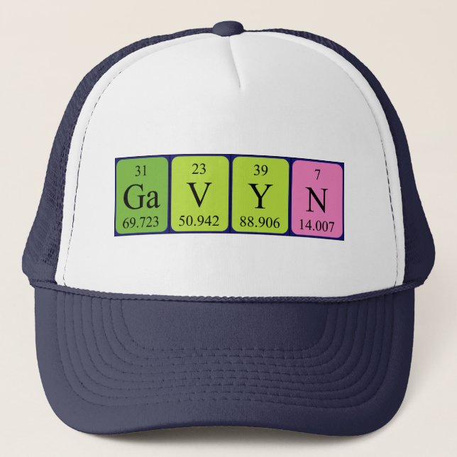Gavyn Periodenname Truckerkappe (Vorderseite)