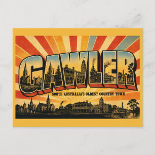 Gawler South Australiens älteste Landstadt Postkarte
