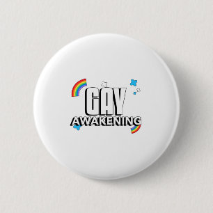 Gay Awakening Button