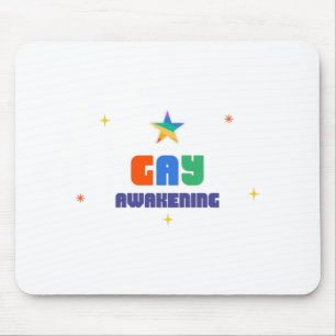 Gay Awakening Mousepad