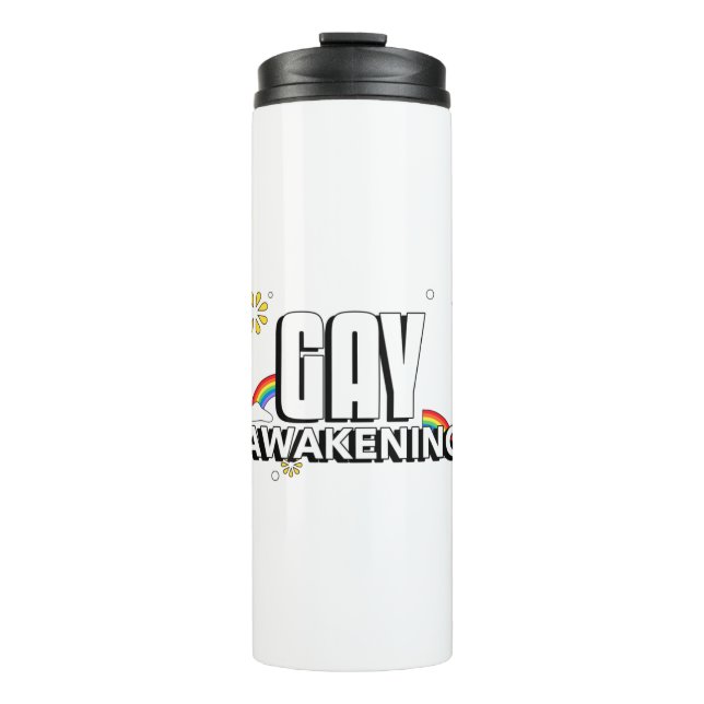 Gay Awakening Thermosbecher (Vorderseite)