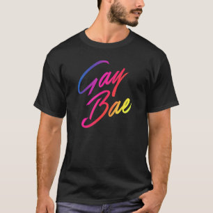 Gay Bae Niedlich Trendy Unique Gay Pride Ästhetik T-Shirt