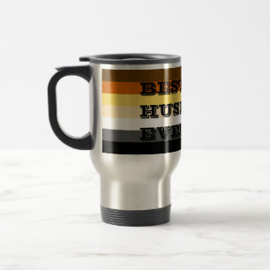 GAY BEAR BEST HUSBEAR JE BEAR PRIDE FARBEN REISEBECHER