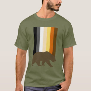 Gay Bear Pride Flag Bär T-Shirt
