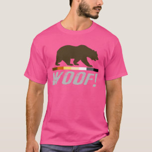 Gay Bear Pride Flag erschüttert WOOF ! T-Shirt