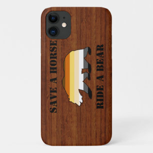 Gay Bear Pride retten Pferdereiten iPhone 11 Hülle