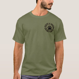 Gay Bear Pride Retten Sie ein Pferd auf dem Weg zu T-Shirt